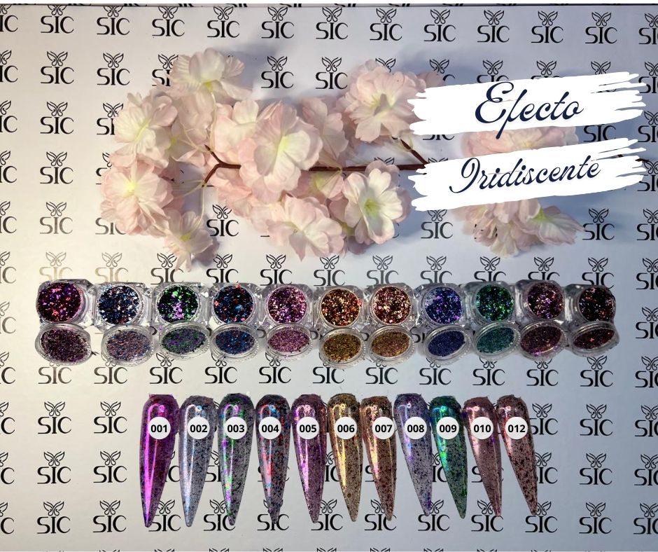 Efecto iridiscente