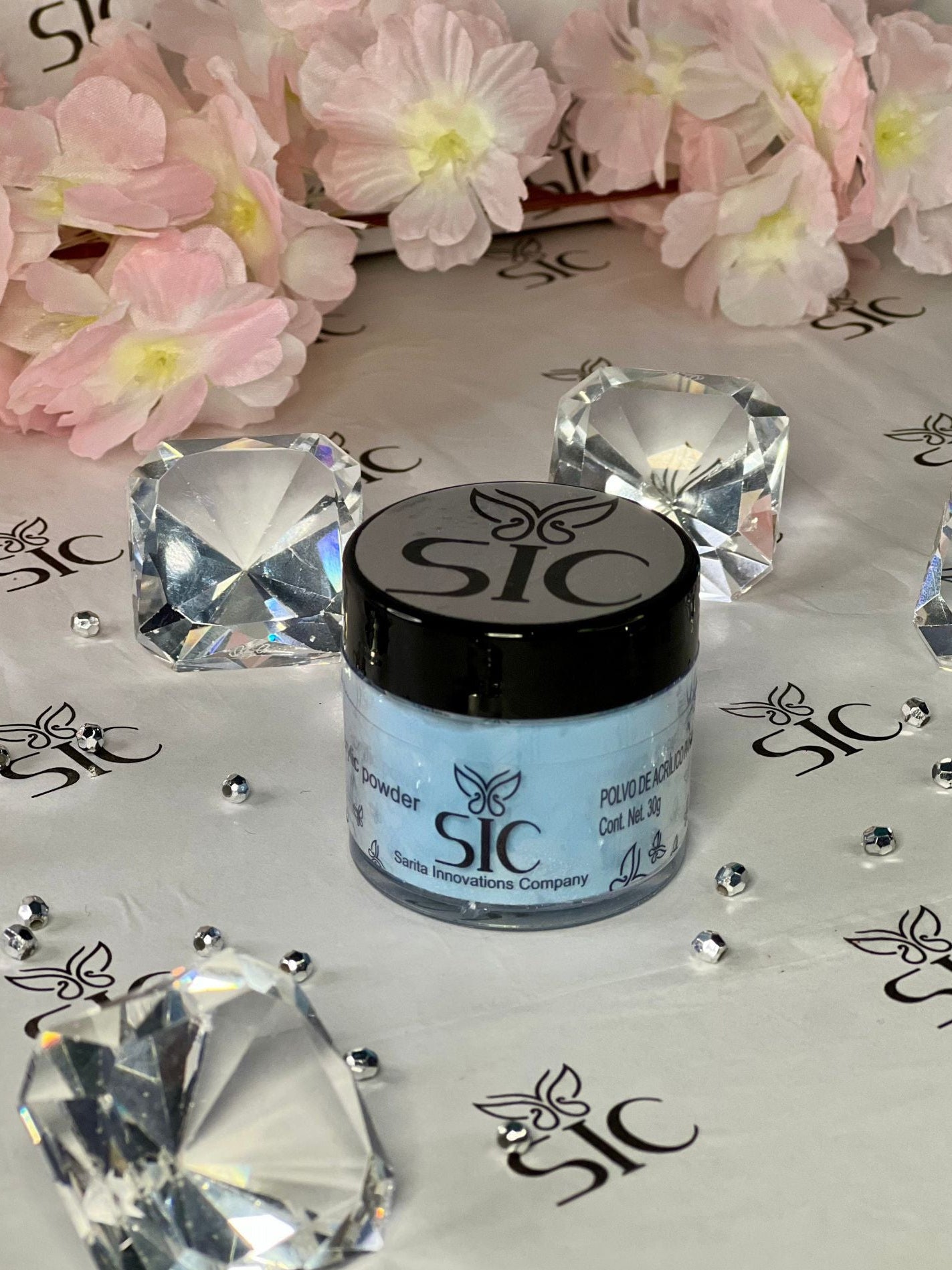 Acrílico de color, aqua